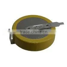 cr2477 button cell battery with pins or tabs