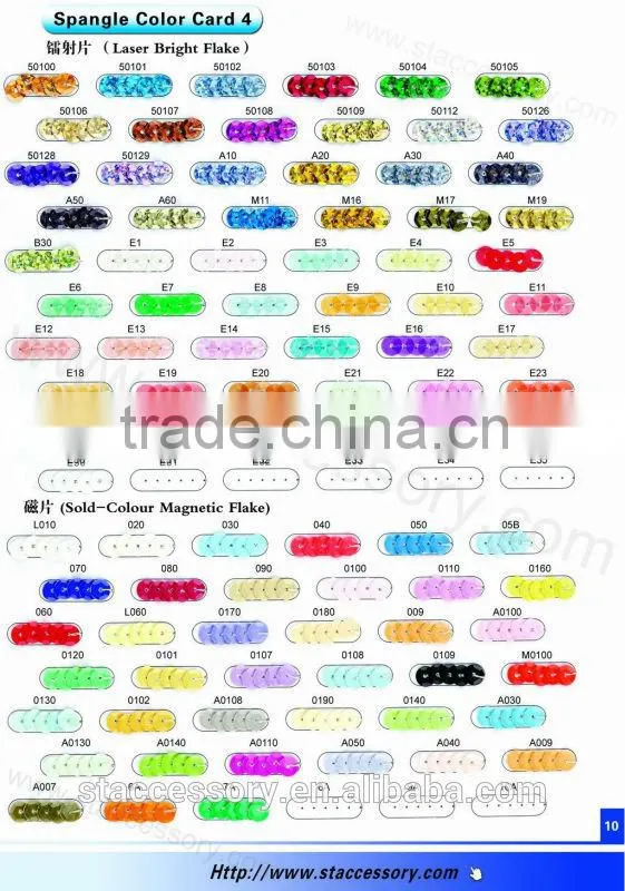Wholesale fabric sequins, loose sequins, bulk sequin