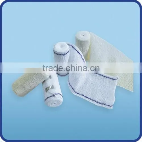 100%cotton Medical supply crepe wound dressing surgical