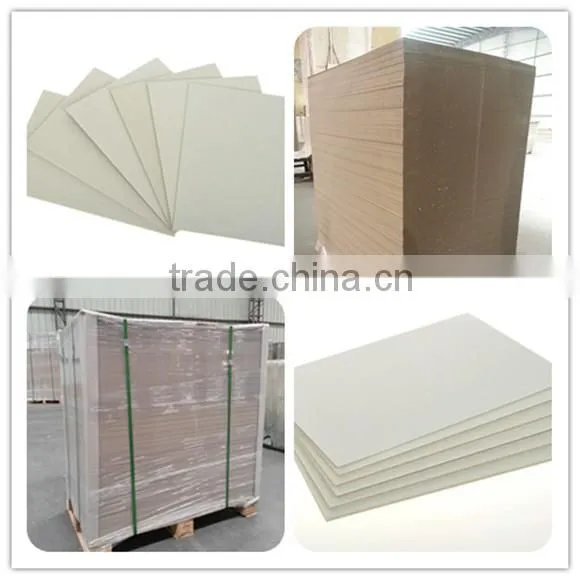 High quality duplex grey recycled stocklot paper laminated board
