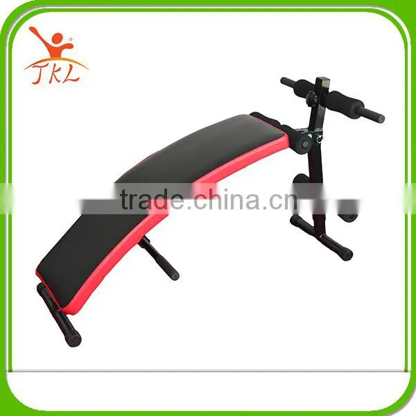 2015 good quality folding adjustable sit up weight bench incline decline flat fitness