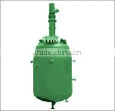 2015 new designed K type open gate chemical carbon steel glass lined reactor