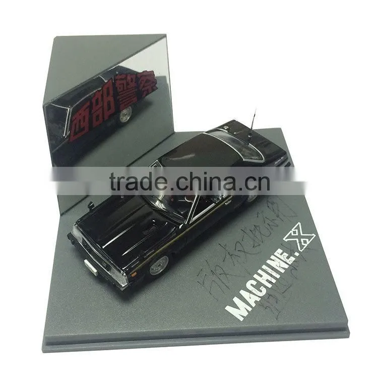 police metal model car
