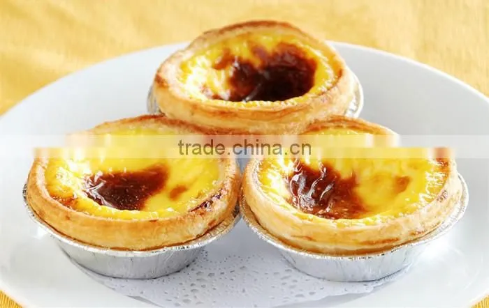 disposable aluminium foil food containers Egg tarts cup cake moulds