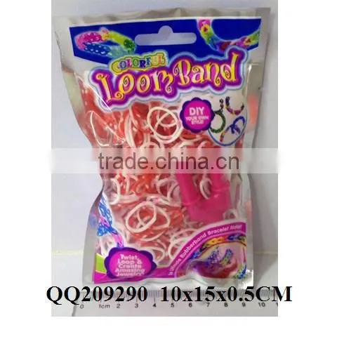 DIY rubber loom band play set with kits