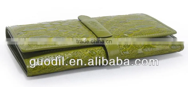 2014 newest fashion crocodile women leather wallet