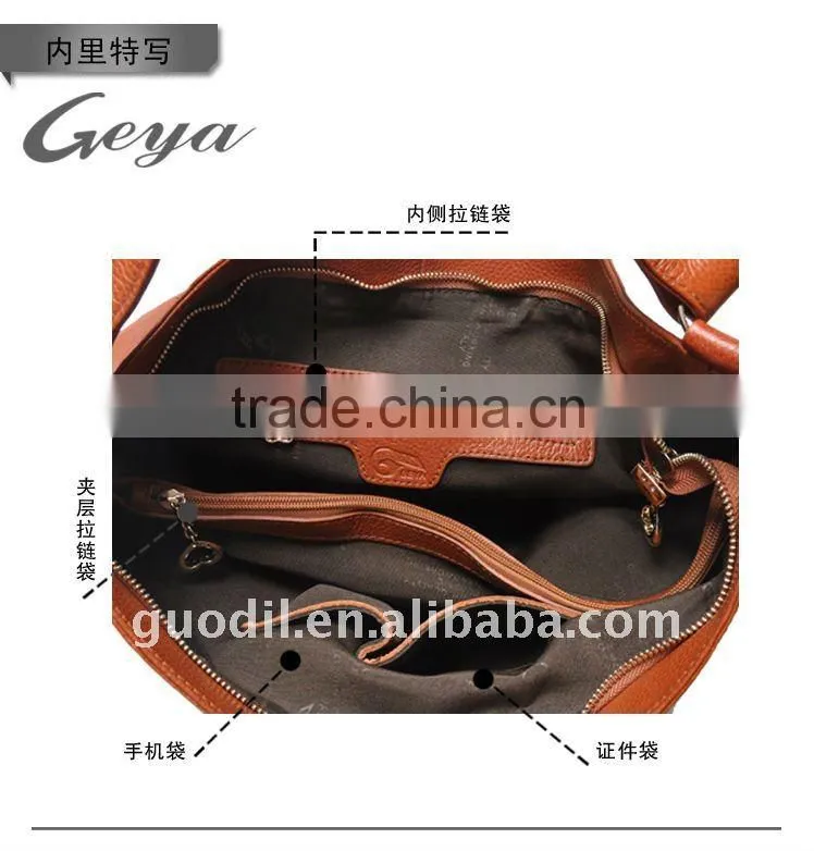 Stock ! 2012 Name Brand China NEWEST and FASHION hot sales Brand ladies leather handbags
