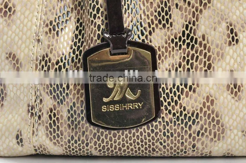 Summer Hot 2012! New Fashion Snake-Skin PU Handbag!