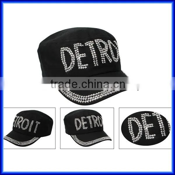 Latest fashion promotional military cap wholesale military cap