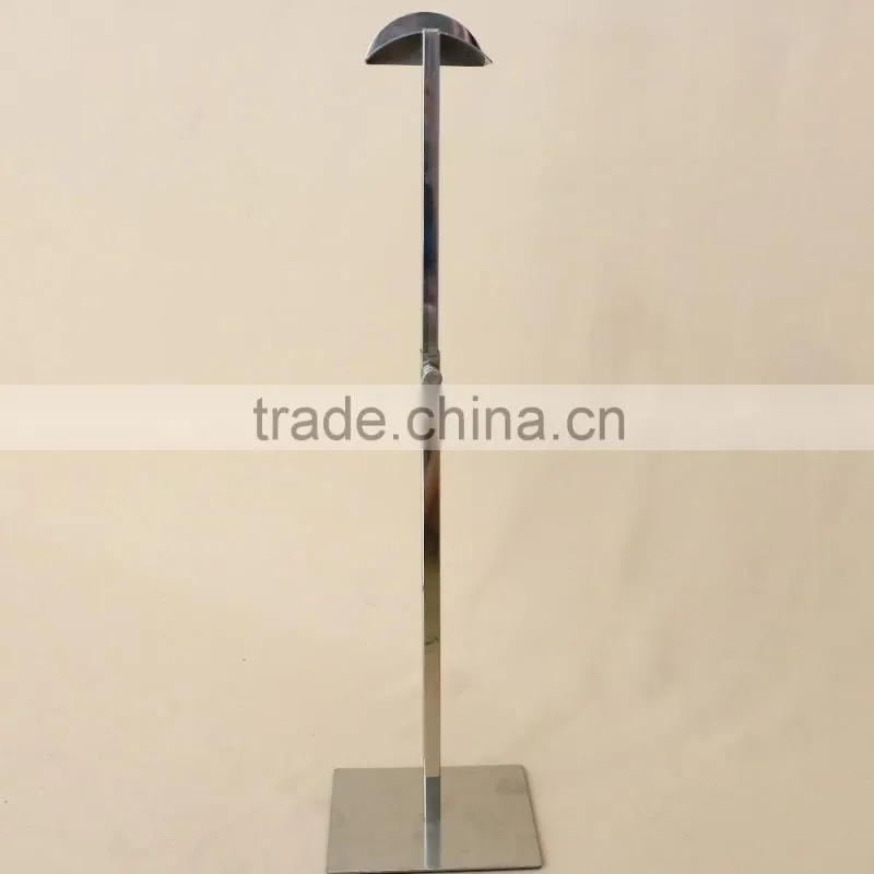 QD-H28 High quality sample metal rack for bags suits display