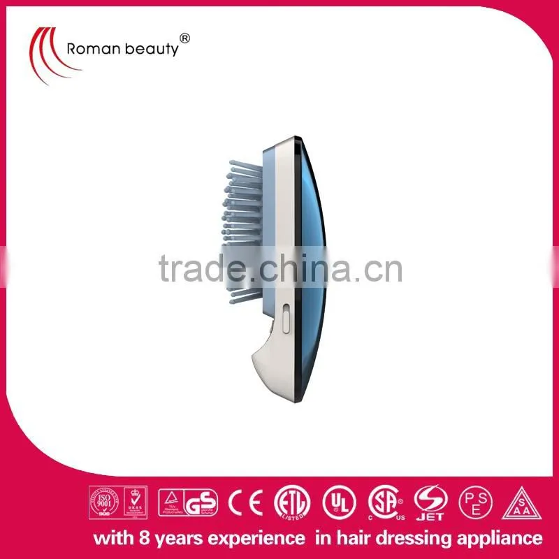 New design and popular online hair brush with ionic function
