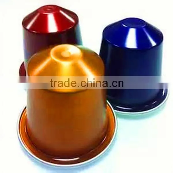 China Customized Alumilum Coffee Capsule for Nespresso