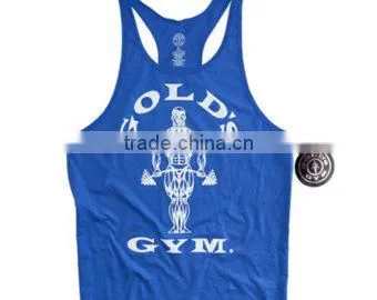 Gold Gym Singlets/ Custom Gym Singlets