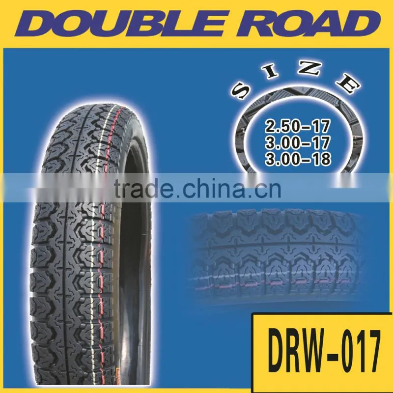 High quality tires motorcycle 250 - 17 with DOT CIQ SNI COC