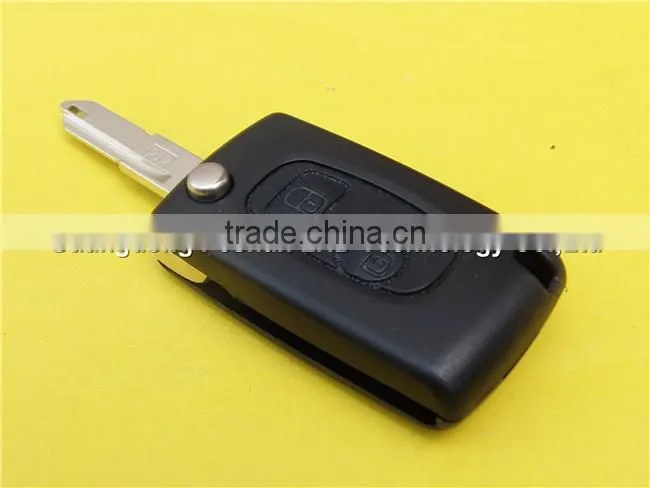 Upgrade Peugeot 206 remote key flip key case