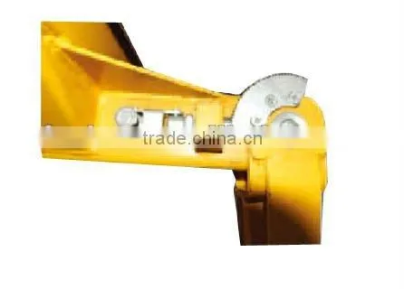 strong two post car lift with cylinder direct driving