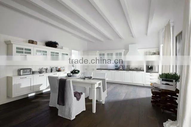 Pure White Melamine Kitchen Cabinet