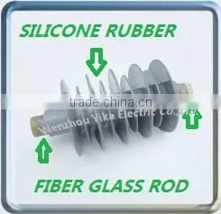 Wenzhou Yika IEC 33KV Pin Type Polymer Insulator 33KV Silicon Line Post Insulator