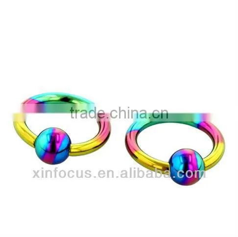 2013 Newest design circular barbells bcr piercing BCR