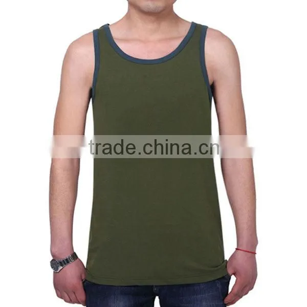 Hot ! 2014 New Design Cheap Wholesale Gym Singlets for Men (lyt-04000100)