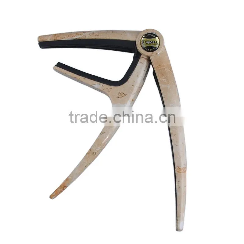High Class Level Latest Zinc Alloy with Hidden String Designed Silver/Gold/Black Guitar Capo