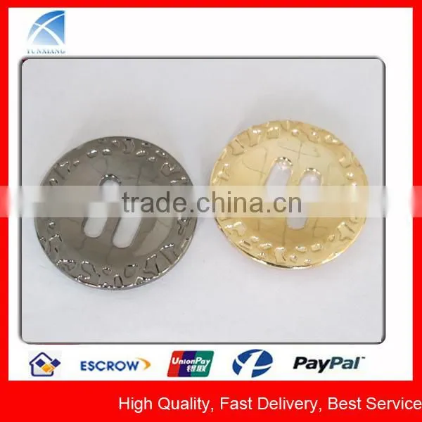 YX6893 New fashion Metal Two Hole Buttons for Shirt Button