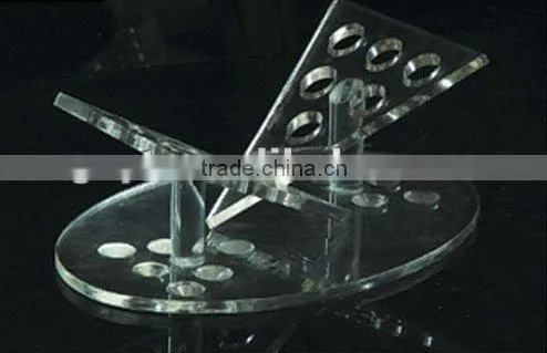 12pcs acrylic stand test tube display stand