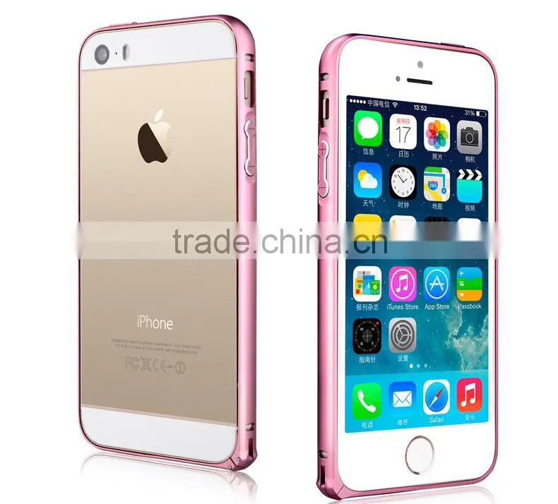 Newest arrival aluminum phone case for iphone6 metal phone bumper for iphone 6 plus metal case