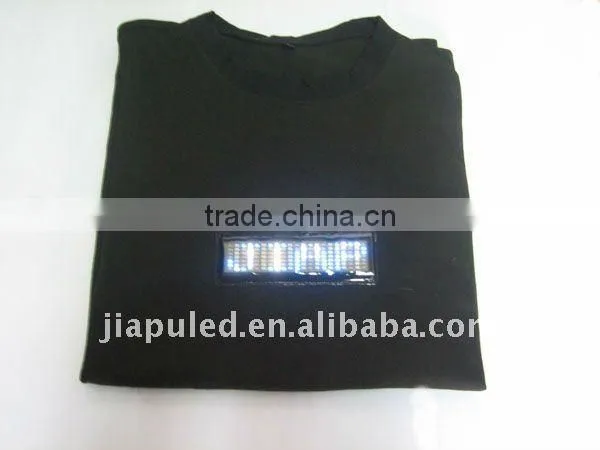 2015 new style creative and fashion light up led panel for T shirt with high quality