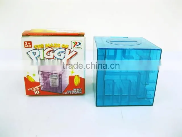 solid color 3d puzzle cube maze puzzle game