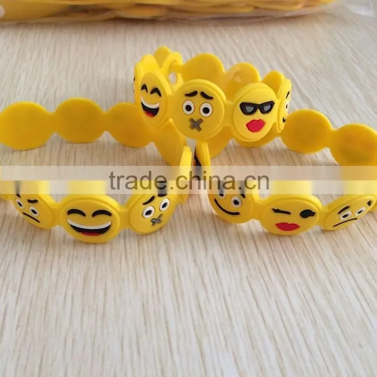 Soft 2016 Funny Pvc Bracelet For Kids