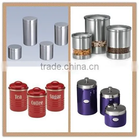 white sugar airtight canister