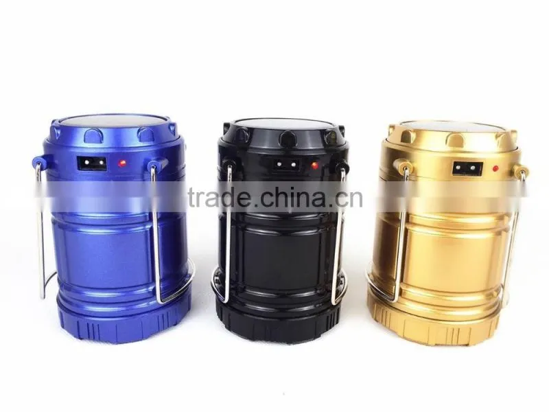 USB charged lantern foldable 2.5W hanging led light, led camp light