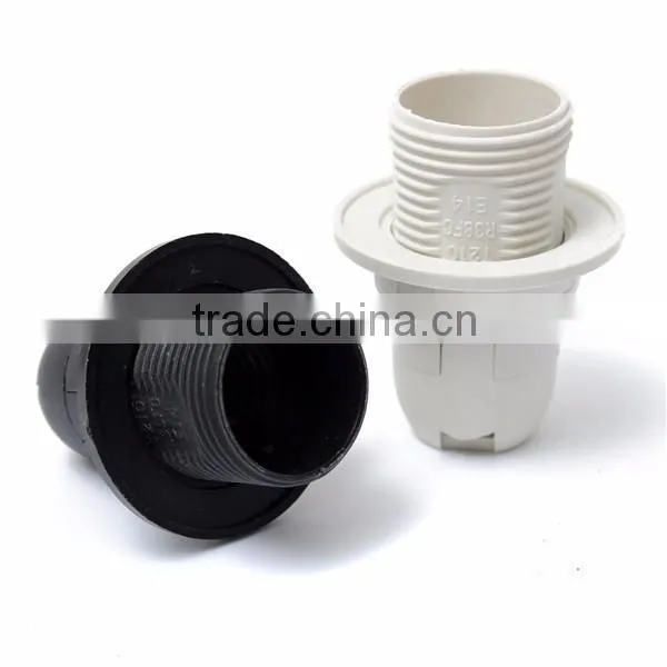 E14 Edison Pendant Socket & Lampshade Collar Ring Screw E14 Light Bulb Holder