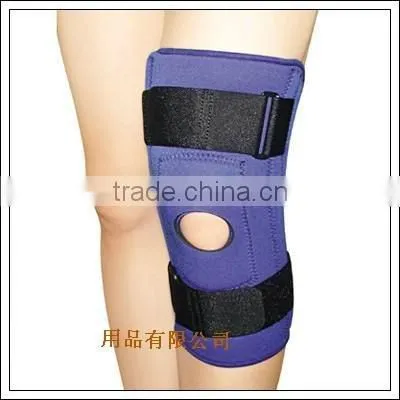 whosale neoprene knee brace support with adjustable straps, elastic knee sleeve support protector, closed patella knee sleeve