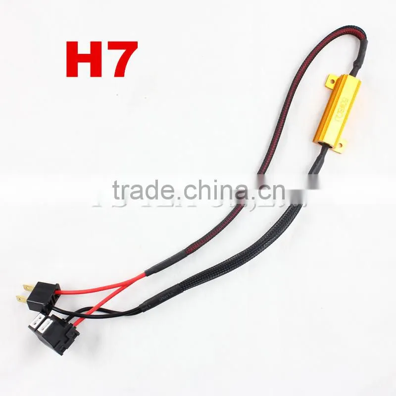 880 881 9005 9006 9007 H4 H7 H8 H11 H13 1156 1157 3156 3157 7440 7443 No Error Load Resistor No Flickering Decoder for LED Light