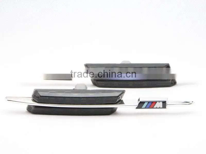 Black housing led side marker lamp for BMW E46 LCI facelift led side marker 12v 24v