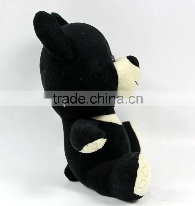 Luckiplus Hot Sale First Class Adorable Black Bear Safe Technology Toy For Kids