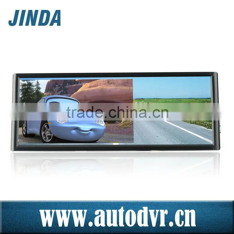 Car Digital TFT Monitor 7 inch car rearview mirror, 7"TFT LED Rearview mirror monitor with AV function