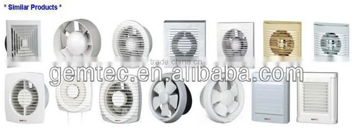 Wooden Color Window Mounted Bathroom Exhaust Fan