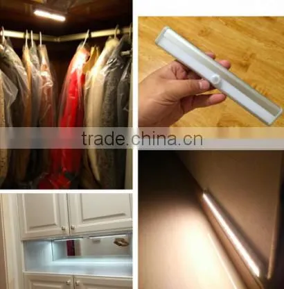 LED Closet Lights PIR Motion Sensor Wardrobe Cupboard Lamp cabinet light