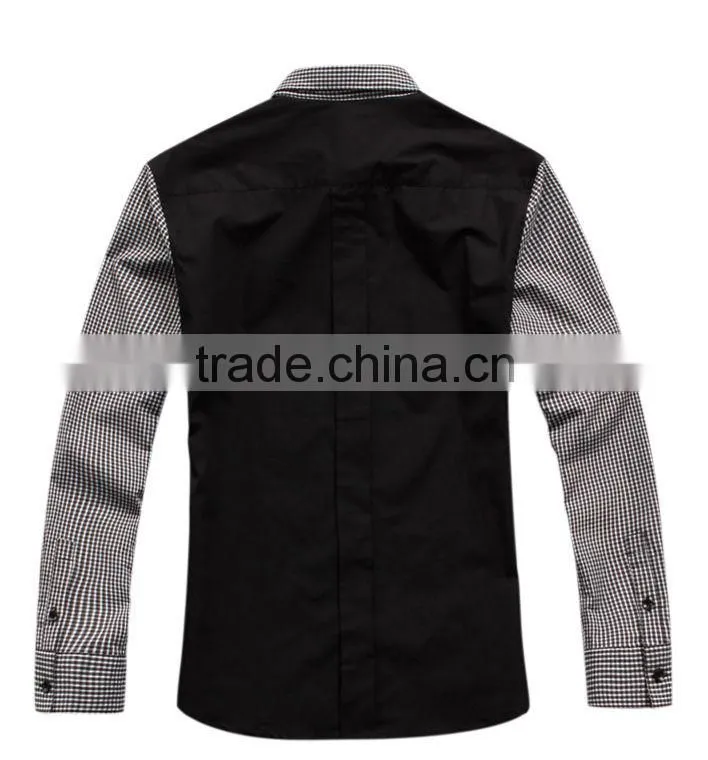 cotton twill fashion men stripe shirt