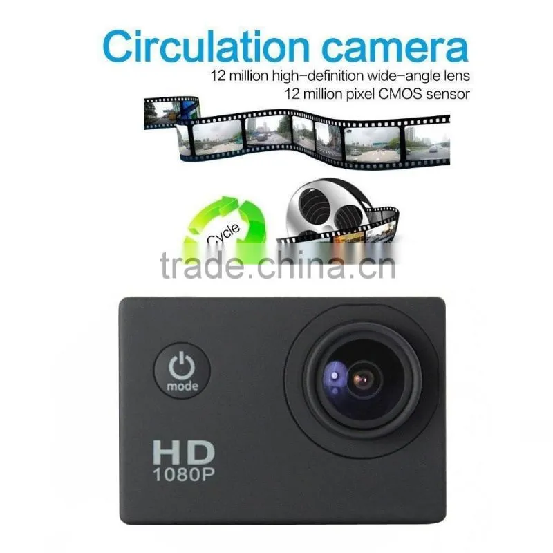 Go pro Style Full HD DVR Action Camera 1080P Waterproof 30M Mini DV