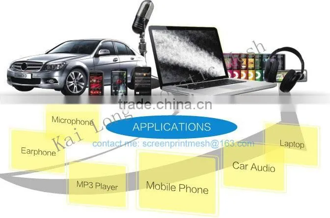 Water Repellent Speaker Box Mesh