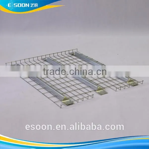 Floor supermarket metal decking rack shelving decks