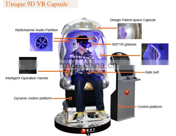 The Hottest IAAPA Theater virtual reality heas vr 9d cinema