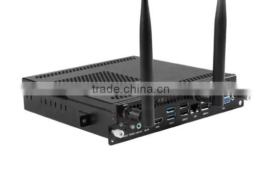 Intel H81 i3 core haswell platform 4K OPS mini pc 12V