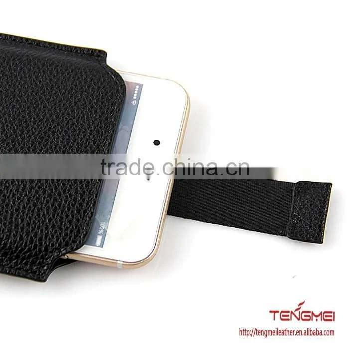 lychee grain vertical bag for Samsung phones