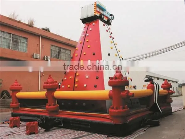 wall climbing car toys,exciting inflatable climbing wall for adults,factory price