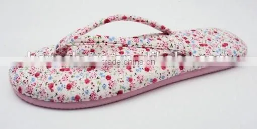 2016 Flip Flop Style Soft WInter Indoor Slippers for Ladies